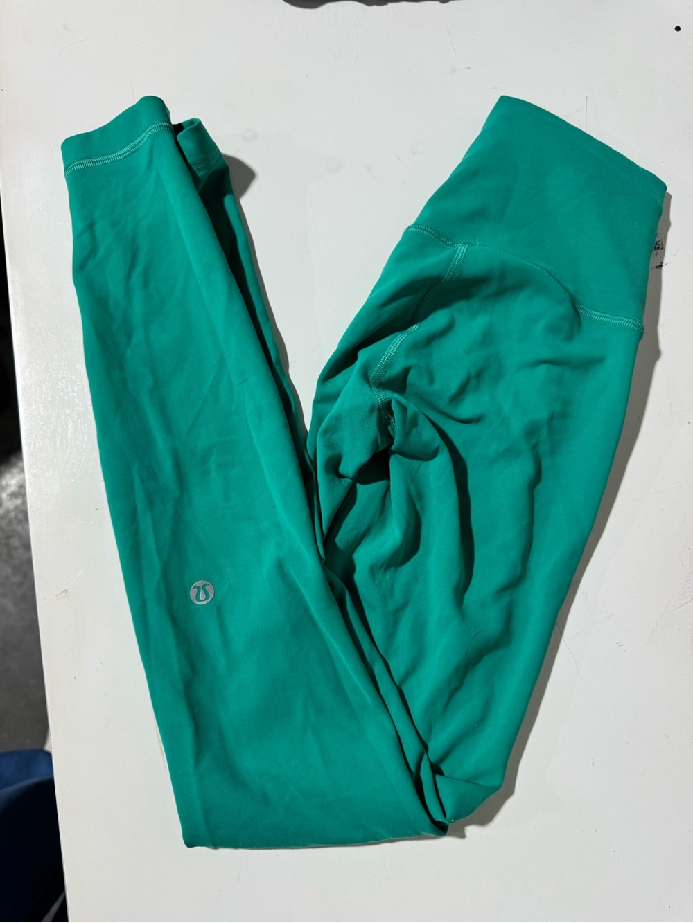 Lululemon Teal High-Rise Leggings size 0